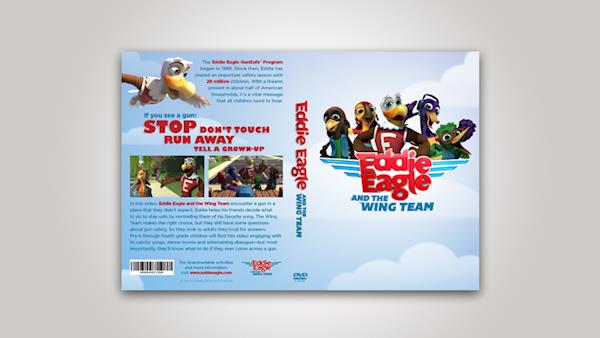 Eddie Eagle and the Wing Team Video on DVD